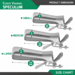 Cusco Vaginal Speculum | 3 Sizes | Nisha Surgical - Image 2