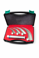 Macintosh Standard Laryngoscope Set – 4 Curved Stainless Steel Blades - Image 3