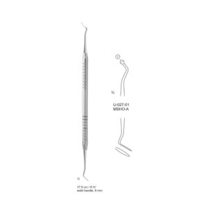 Wax Carver MSHO-A 6mm | Nisha Surgical