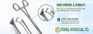 Allis Tissue Forceps: Precision, Control & Stability in Surgical Procedures