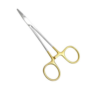 Baumgartner Needle Holder T/C 120mm by Nisha Surgical