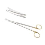 Nisha Surgical REES Face Lift Scissors 20.5cm Curved T/C Tip