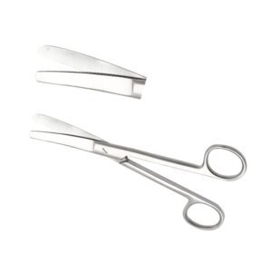 Nisha Surgical reusable curved operating scissors 200mm stainless steel