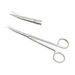 Reynolds Scissors Curved 15cm by Nisha Surgical