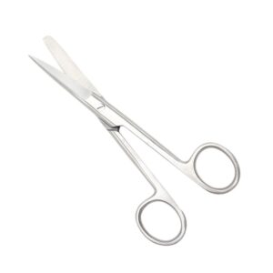 Standard Straight Blunt Scissors 13cm by Nisha Surgical
