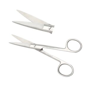Standard Straight Scissors 145mm Sharp/Sharp by Nisha Surgical