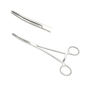 Nisha Surgical Rochester Pean Hemostatic Forceps 16cm Curved