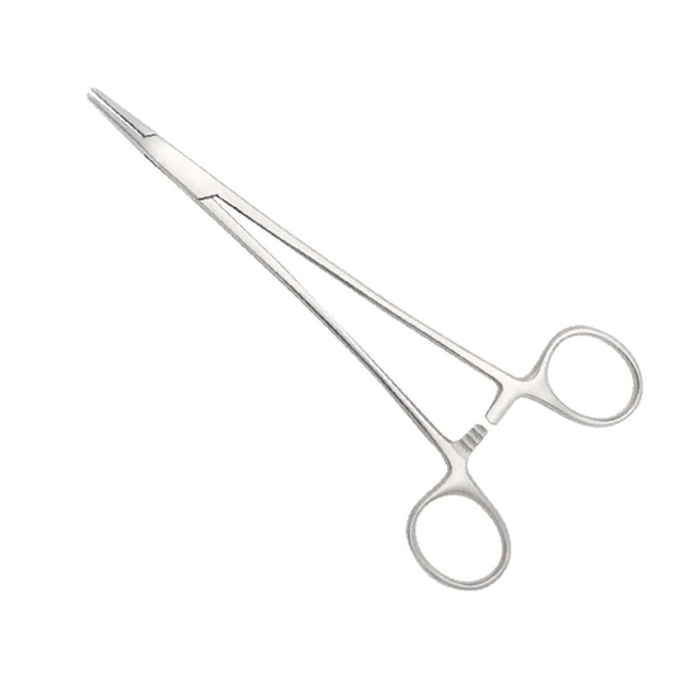 Nisha Surgical Mayo Hegar Fine Needle Holder Forceps Straight 18cm Nisha Surgical Mayo Hegar Fine Needle Holder Forceps Straight 18cm