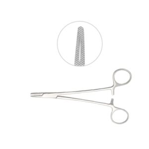 Nisha Surgical Mayo Hegar Needle Holder Forceps Straight 18cm