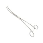 Nisha Surgical Bozemann Dressing Forceps 26cm Curved