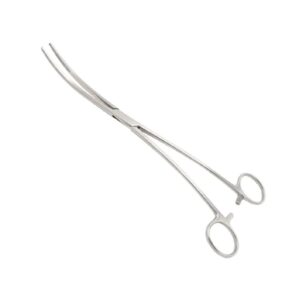 Nisha Surgical Bozemann Dressing Forceps 26cm Curved