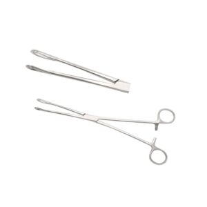 Nisha Surgical Foerster Sponge Holding Forceps 25cm Plain Straight