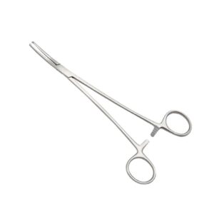 Rochester-Ochsner Hemostatic Forceps Curved by Nisha Surgical