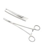 Rochester-Ochsner Hemostatic Forceps Curved by Nisha Surgical
