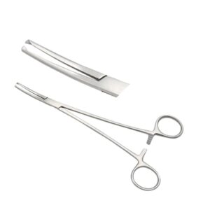 Rochester-Ochsner Hemostatic Forceps Curved by Nisha Surgical