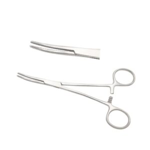 Nisha Surgical Crile-Rankin Hemostatic Forceps 16cm Curved Stainless Steel