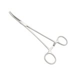 Nisha Surgical Crile Hemostatic Forceps Curved 18cm Stainless Steel