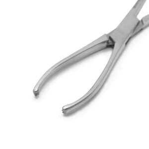 Littlewood Forceps 18.5cm with 2×3 Teeth by Nisha Surgical