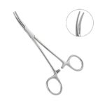 Leriche Artery Forceps Curved 15cm Stainless Steel by Nisha Surgical