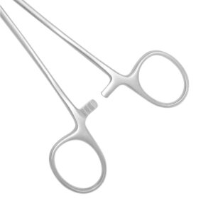 Kelly Hemostatic Forceps 18cm Straight by Nisha Surgical