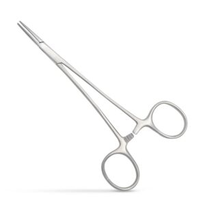 Halsted-Mosquito Hemostatic Forceps Straight 18cm by Nisha Surgical