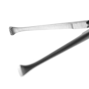 Allis Tissue Forceps 23cm with 3×4 Teeth by Nisha Surgical