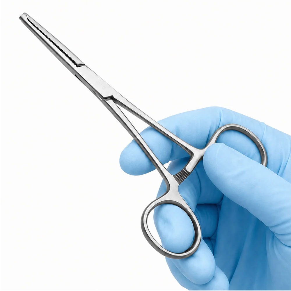 Ochsner-Kocher Artery Forceps 13cm Straight by Nisha Surgical Ochsner-Kocher Artery Forceps 13cm Straight by Nisha Surgical