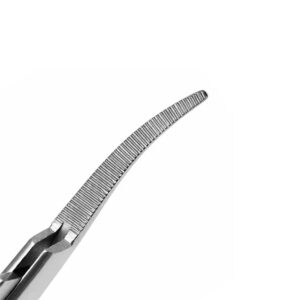 Halsted-Mosquito Hemostatic Forceps Straight 18cm by Nisha Surgical