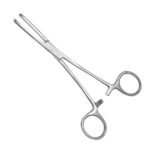 Tubing Clamp Forceps 16.5cm by Nisha Surgical