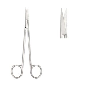 Nisha Surgical Joseph Surgical Operating Scissors 14.5cm Stainless Steel