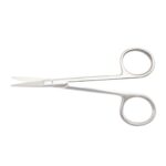 Nisha Surgical Eye Scissors Straight Small Stainless Steel