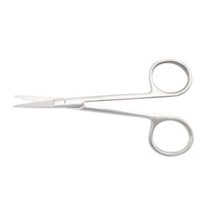Nisha Surgical Eye Scissors Straight Small Stainless Steel