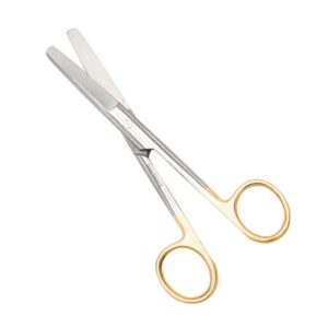 Nisha Surgical Reusable Surgical Operating Scissors 145mm Stainless Steel