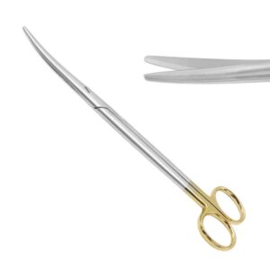 Nisha Surgical Mayo-Stille Operating Scissors Curved 21cm Tungsten Carbide T/C