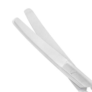 Surgical Operating Scissors Curved 150mm Blunt Blunt by Nisha Surgical