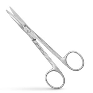 Rees Face Lift Scissors 14cm Curved Stainless Steel by Nisha Surgical