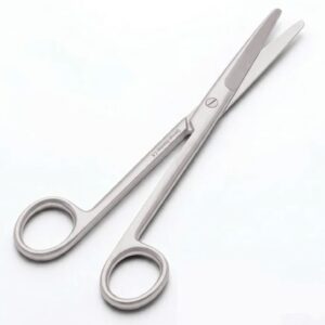 Mayo Surgical Scissors Straight by Nisha Surgical in stainless steel