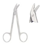 Universal Wire Cutting Scissors 12cm by Nisha Surgical, stainless steel construction