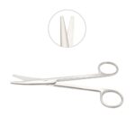 Nisha Surgical Reusable Mayo-Stille Scissor Curved 170mm Stainless Steel