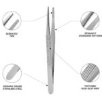 Bony Forceps with Serrated Teeth 18cm