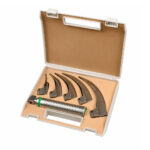Reusable Fiber Optic Macintosh Laryngoscope Set | 5 Blades