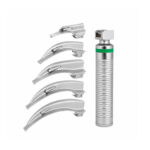 Reusable Fiber Optic Macintosh Laryngoscope Set | 5 Blades - Image 2